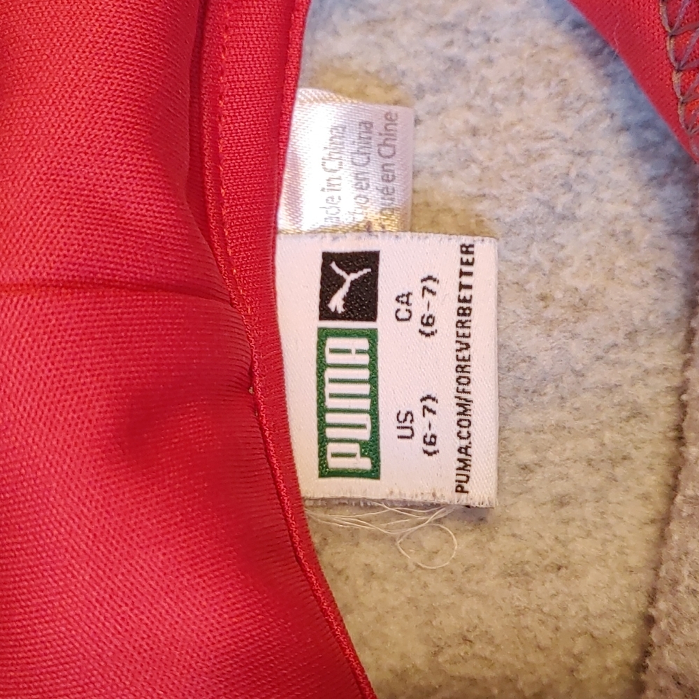 Gray and Red Puma Jumpsuit - Picture 3 of 5
